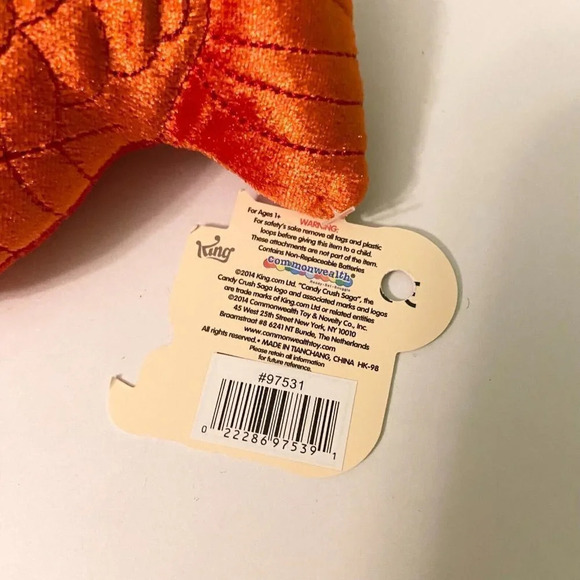 2014 Candy Crush Saga Plush Musical Sweet and Delicious 6 Inch  Stuffed Toys - Picture 3 of 10